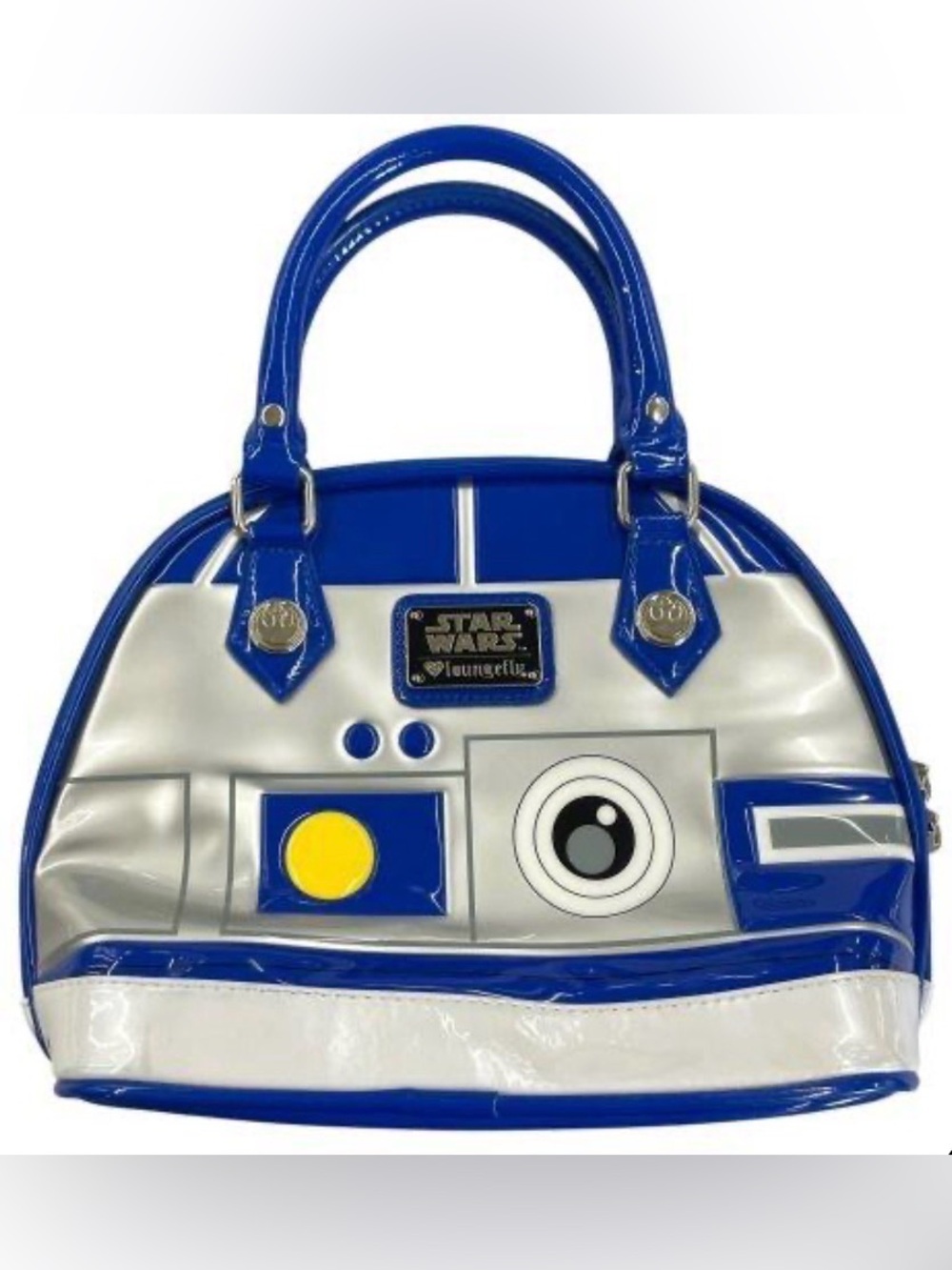 Loungefly, Blue & Silver R2-D2 Star-wars Bag, EUC